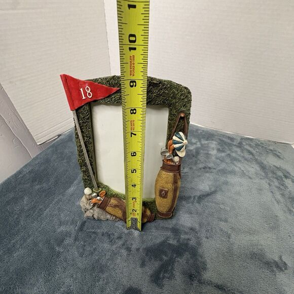 Vintage Tidewater Designs Golf Themed 3D Resin Picture Frame 4x6 - Picture 7 of 8